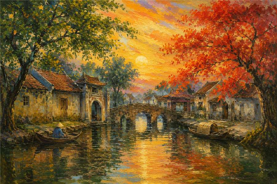 Mùa thu xóm xưa